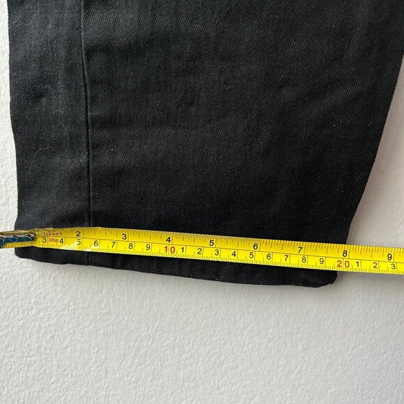 Levi's 541 Black Athletic Taper Jeans Black Stretch Denim Men's Size 34/32 - Picture 7 of 8